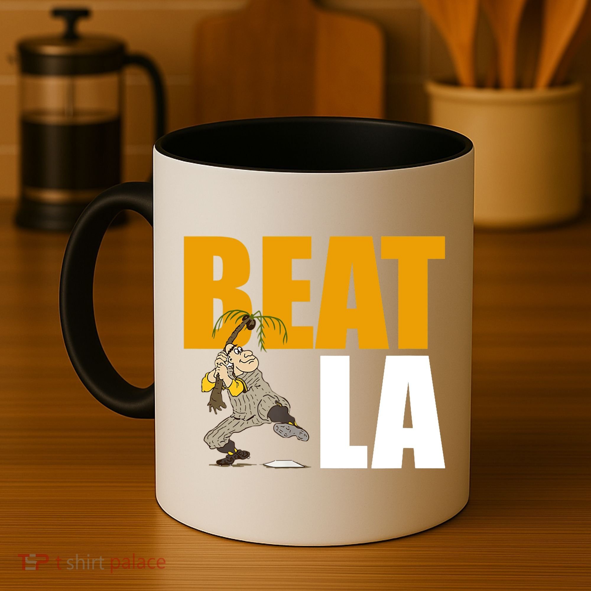 Beat LA San Diego Baseball Coffee Mug