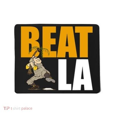 Beat LA San Diego Baseball Mousepad
