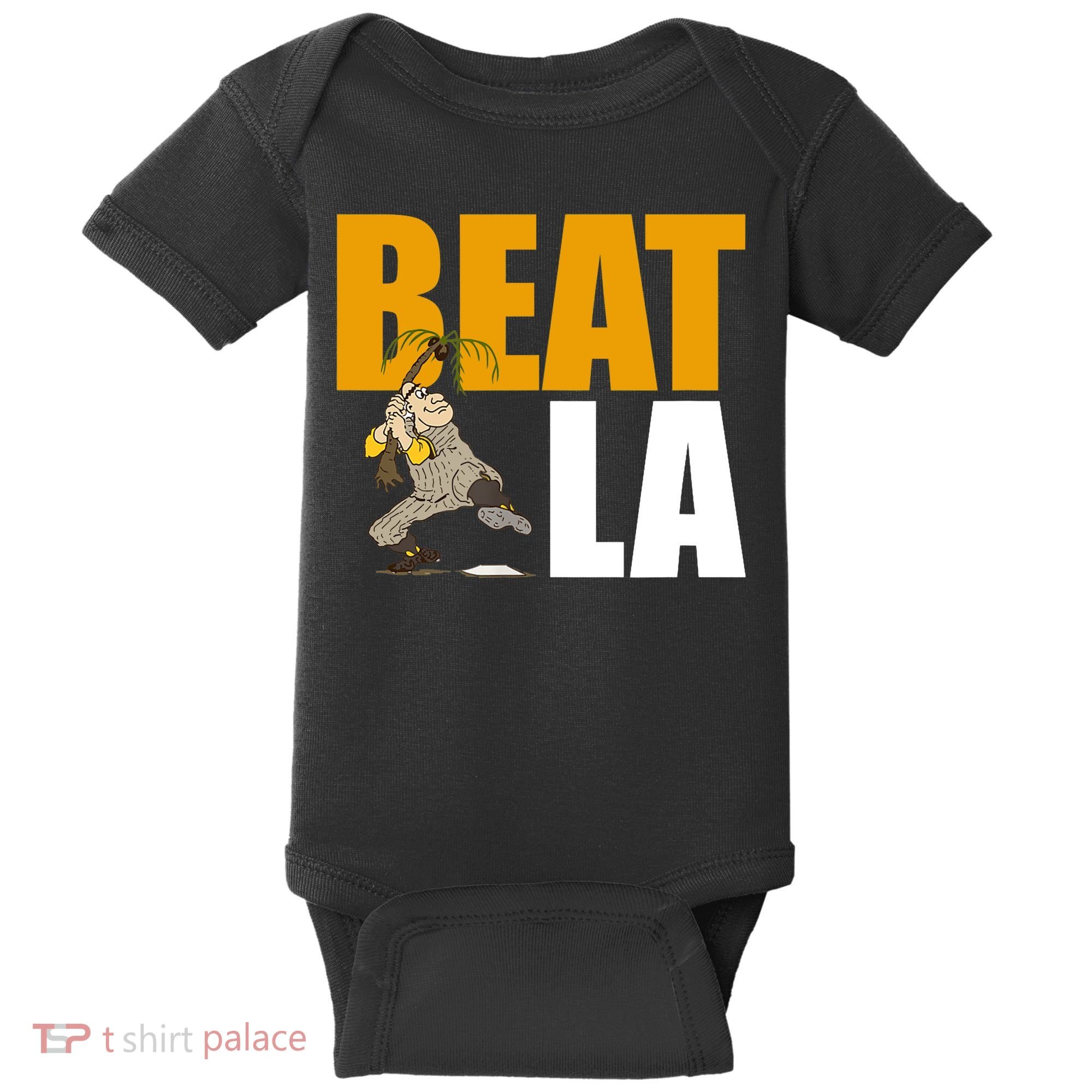 Beat LA San Diego Baseball Baby Bodysuit