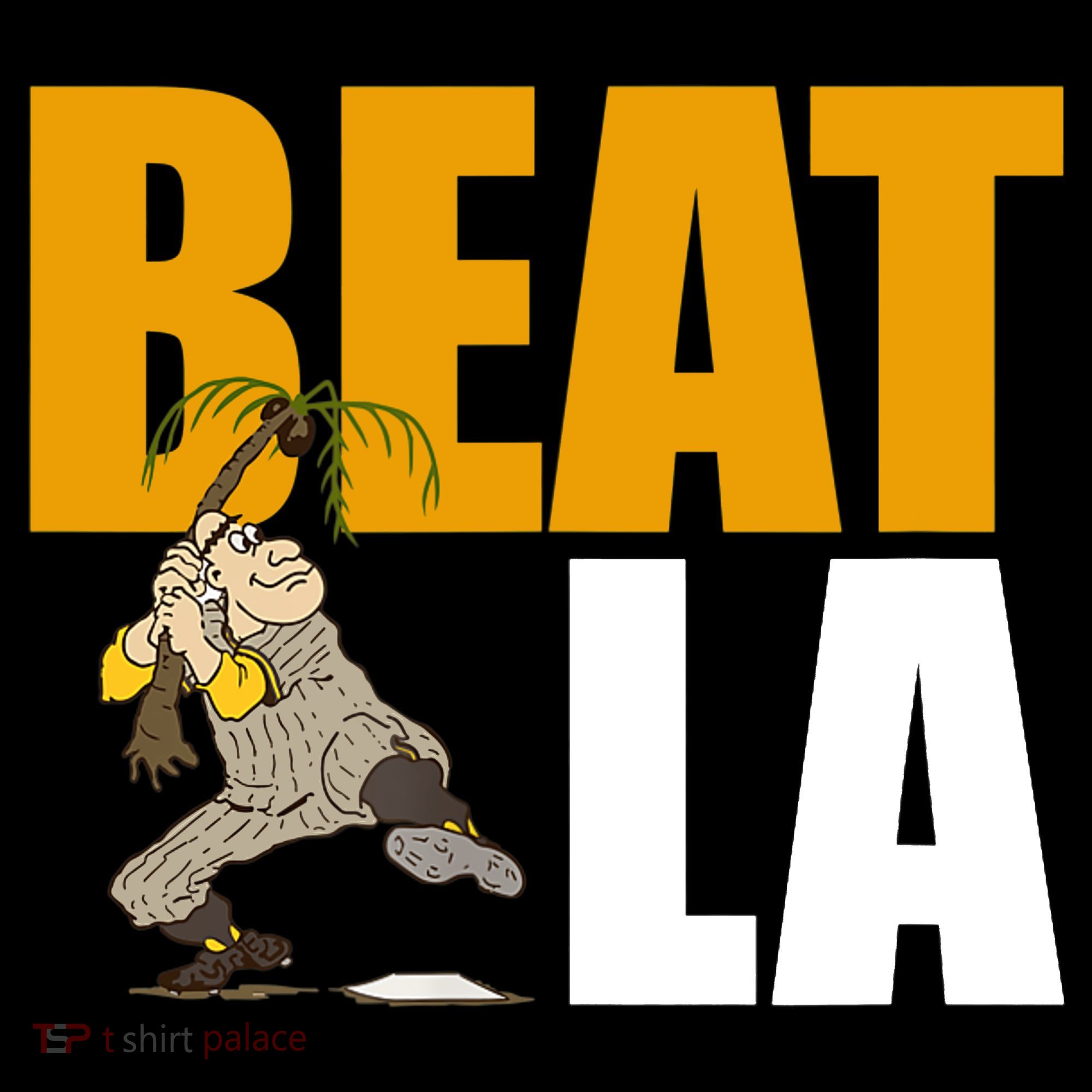 Beat LA San Diego Baseball Baby Bodysuit