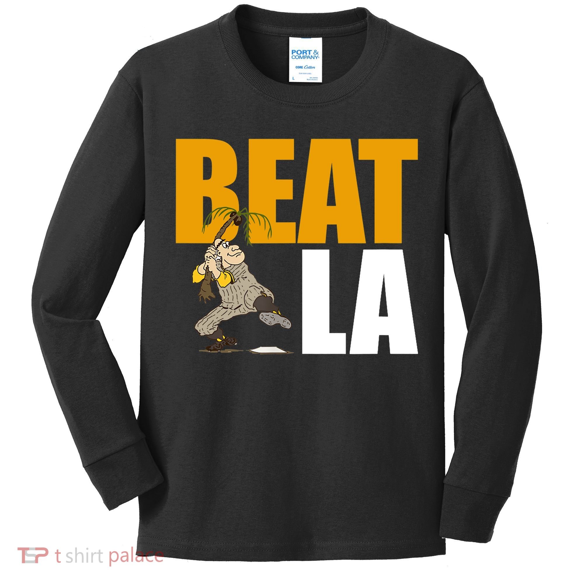 Beat LA San Diego Baseball Kids Long Sleeve Shirt