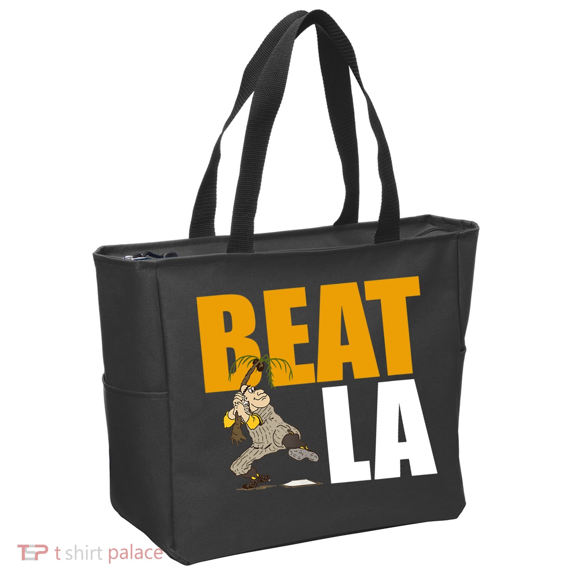 Beat LA San Diego Baseball Tote Bag