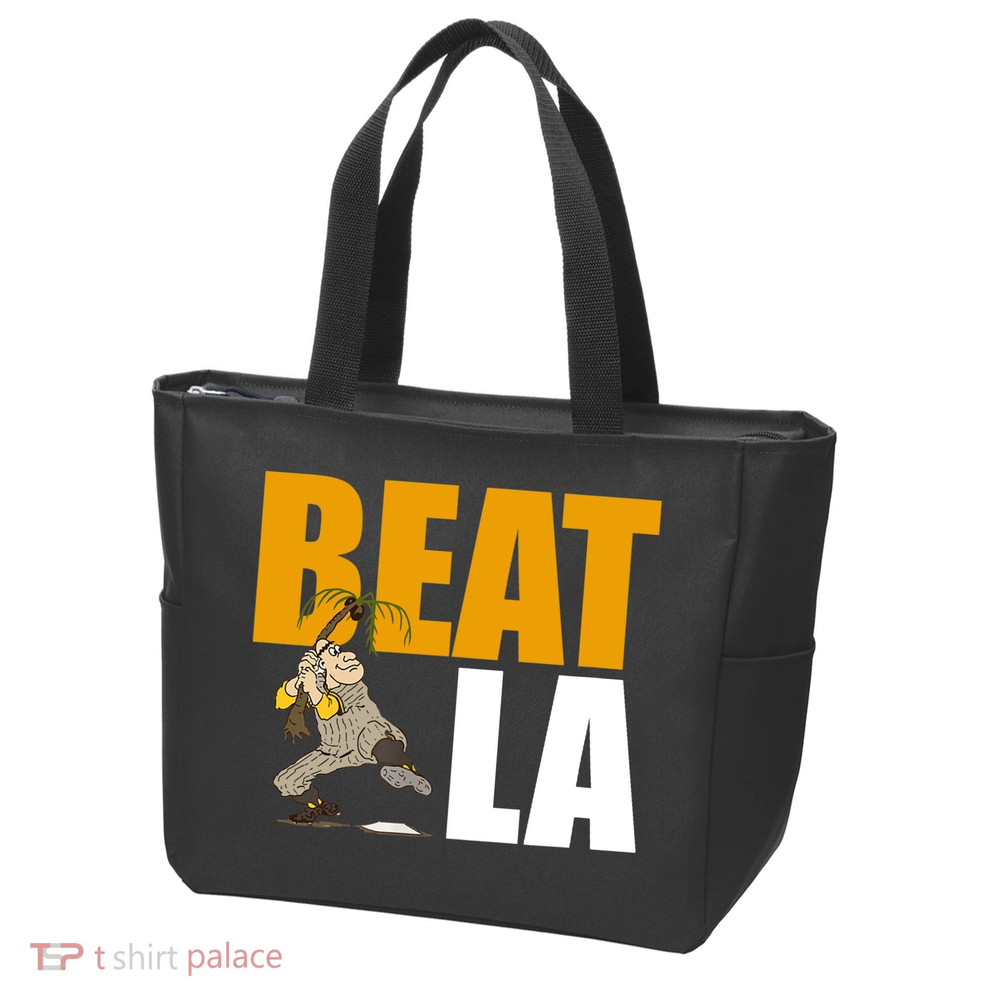 Beat LA San Diego Baseball Tote Bag