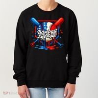 Baseball Life Style Drip Women's Sweatshirt thumb 0