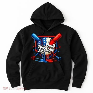 Baseball Life Style Drip Hoodie