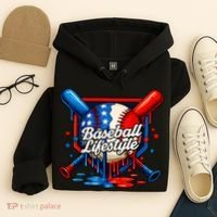 Baseball Life Style Drip Hoodie thumb 4