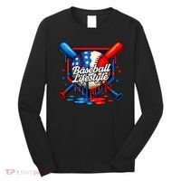 Baseball Life Style Drip Long Sleeve Shirt thumb 0