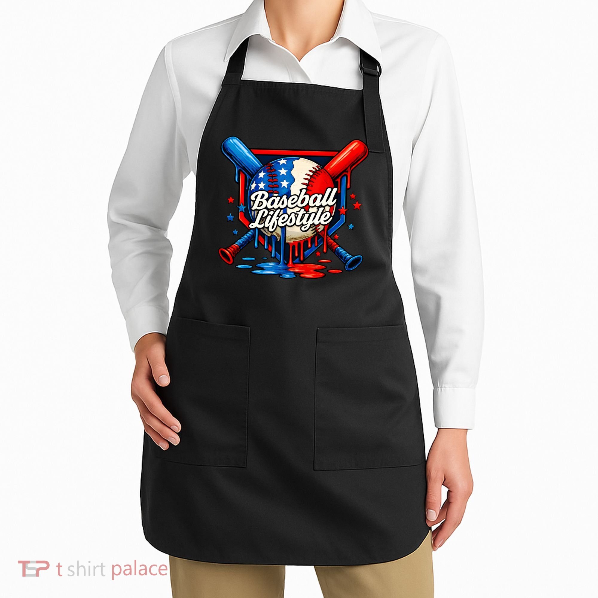 Baseball Life Style Drip Apron