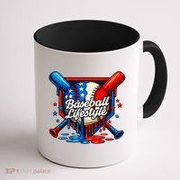 Baseball Life Style Drip Coffee Mug thumb 1