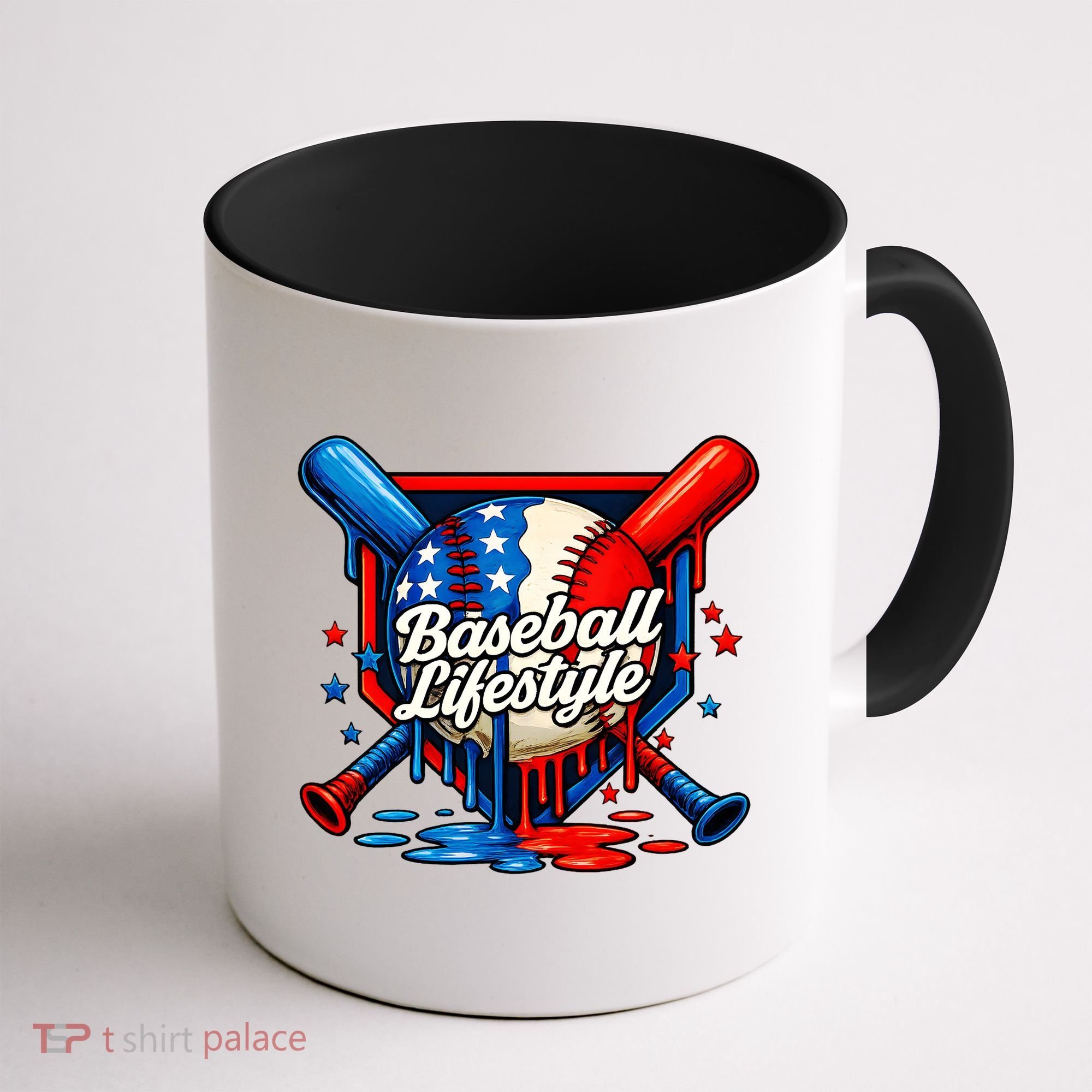 Baseball Life Style Drip Coffee Mug