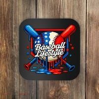 Baseball Life Style Drip Coaster thumb 0