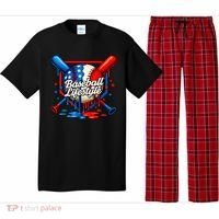 Baseball Life Style Drip Pajama Set thumb 0