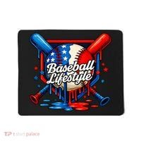 Baseball Life Style Drip Mousepad thumb 0