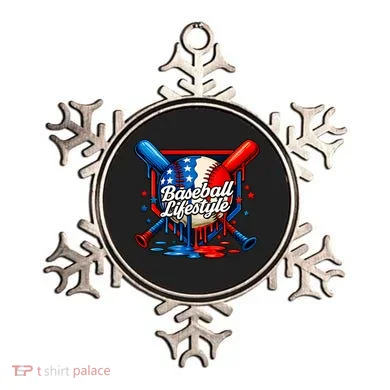 Baseball Life Style Drip Ornament