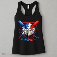 Baseball Life Style Drip Women's Tank Top thumb 3