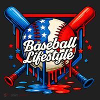 Baseball Life Style Drip Hat thumb 2