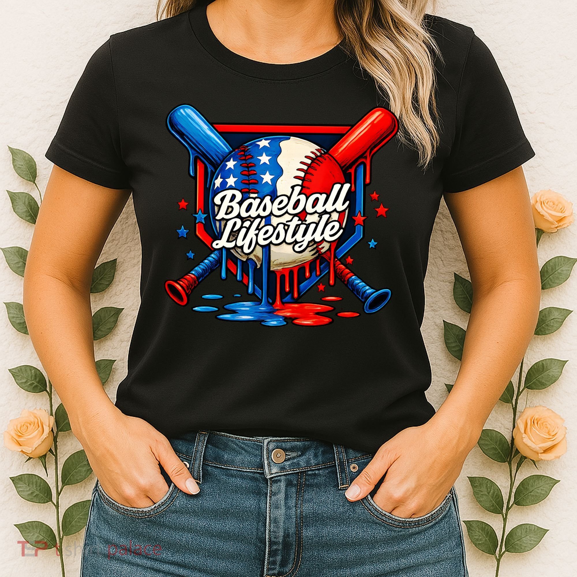 Baseball Life Style Drip Women's T-Shirt