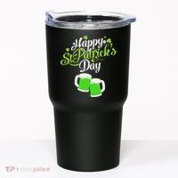 Beer Lucky Shamrock Happy St Patricks Day Green Tumbler thumb 0
