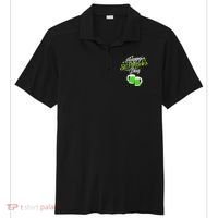 Beer Lucky Shamrock Happy St Patricks Day Green Sport-Tek Posi-UV Pro Polo thumb 0