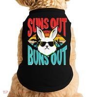 Bunny Lover Suns Out Buns Out Doggie Tank thumb 0