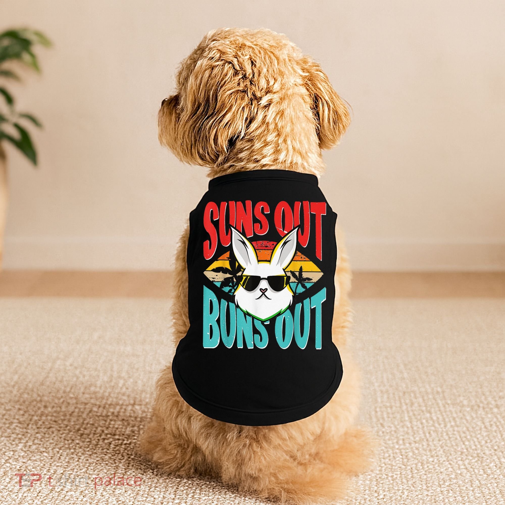 Bunny Lover Suns Out Buns Out Doggie Tank