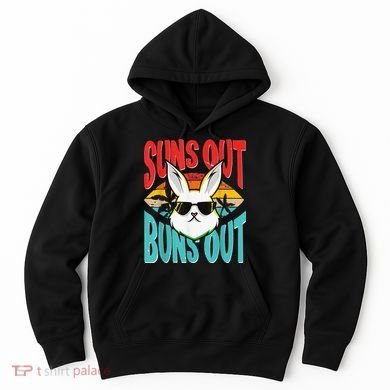 Bunny Lover Suns Out Buns Out Hoodie