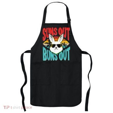 Bunny Lover Suns Out Buns Out Apron