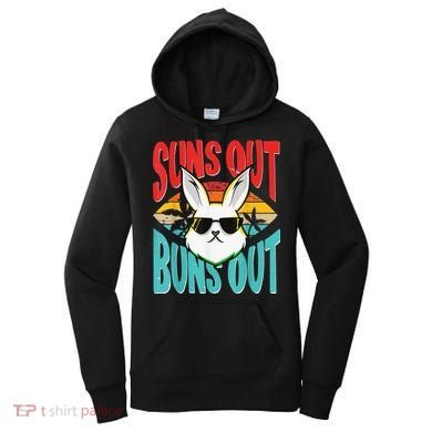 Bunny Lover Suns Out Buns Out Women's Hoodie