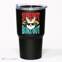 Bunny Lover Suns Out Buns Out Tumbler thumb 0