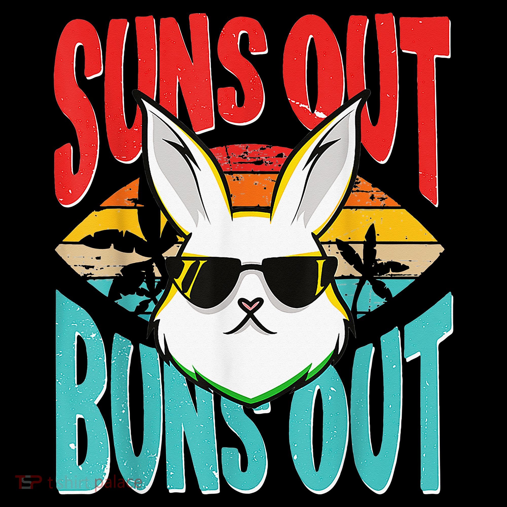 Bunny Lover Suns Out Buns Out Ornament