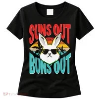 Bunny Lover Suns Out Buns Out Women's T-Shirt thumb 0