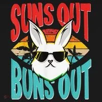 Bunny Lover Suns Out Buns Out Women's T-Shirt thumb 6
