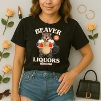 Beaver Liquors Since 1969 Beaver Utah Comfort Colors Boxy T-Shirt thumb 2
