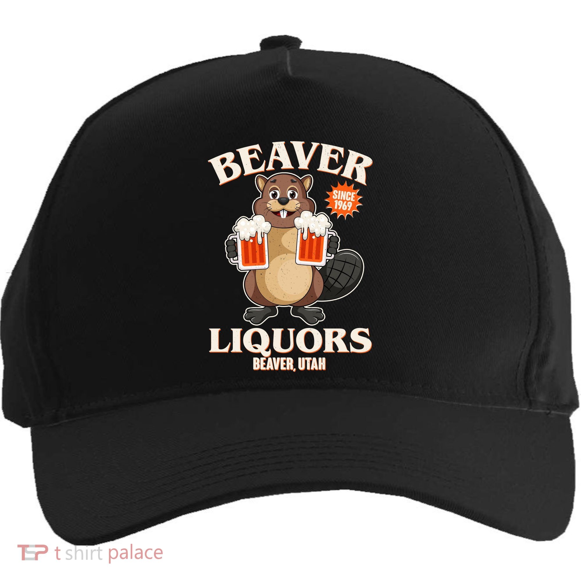 Beaver Liquors Since 1969 Beaver Utah Five-Panel Snapback Cap