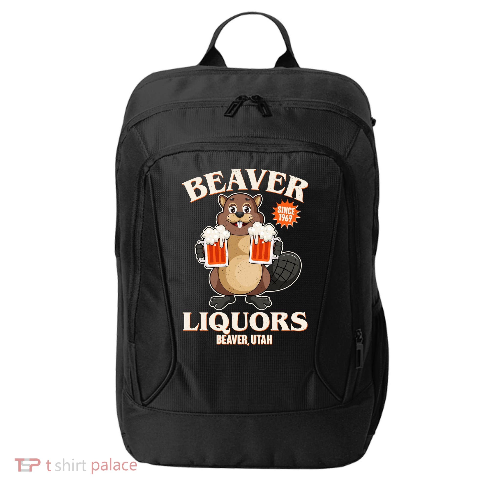 Beaver Liquors Since 1969 Beaver Utah City Backpack