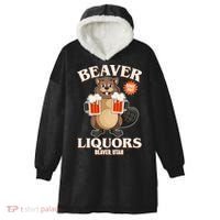 Beaver Liquors Since 1969 Beaver Utah Hooded Wearable Blanket thumb 0