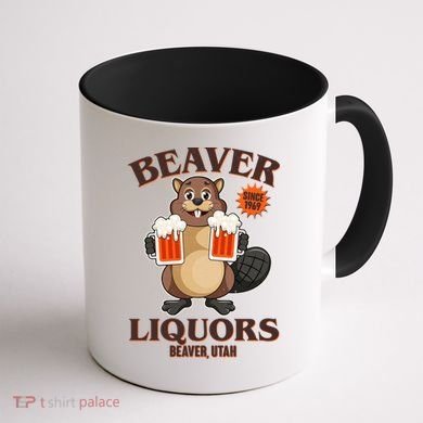 Beaver Liquors Since 1969 Beaver Utah Coffee Mug back