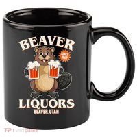 Beaver Liquors Since 1969 Beaver Utah 11oz C Handle Ceramic Mug thumb 0