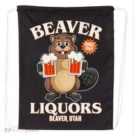 Beaver Liquors Since 1969 Beaver Utah Drawstring Bag thumb 0