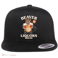 Beaver Liquors Since 1969 Beaver Utah Flat Bill Trucker Hat thumb 0
