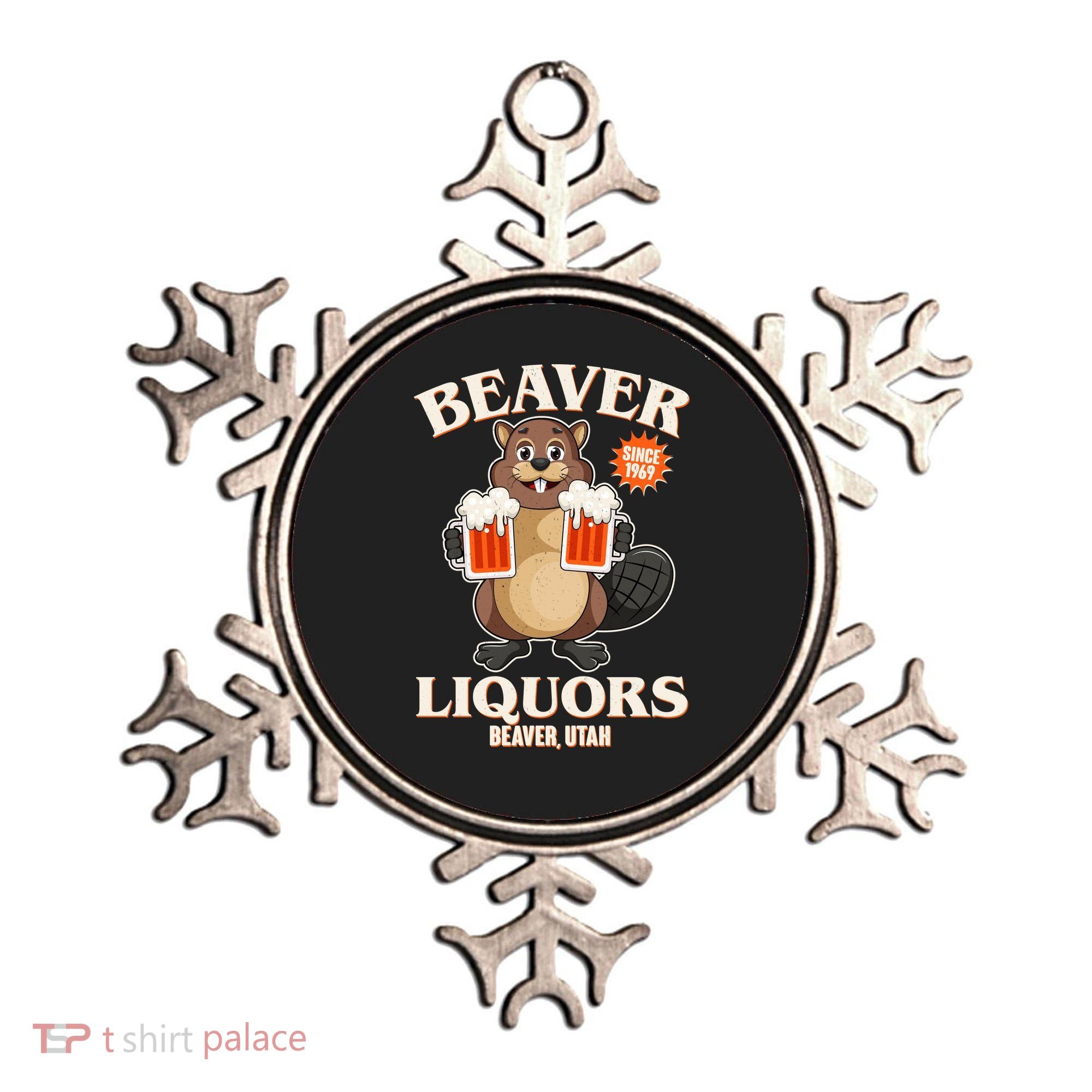 Beaver Liquors Since 1969 Beaver Utah Ornament