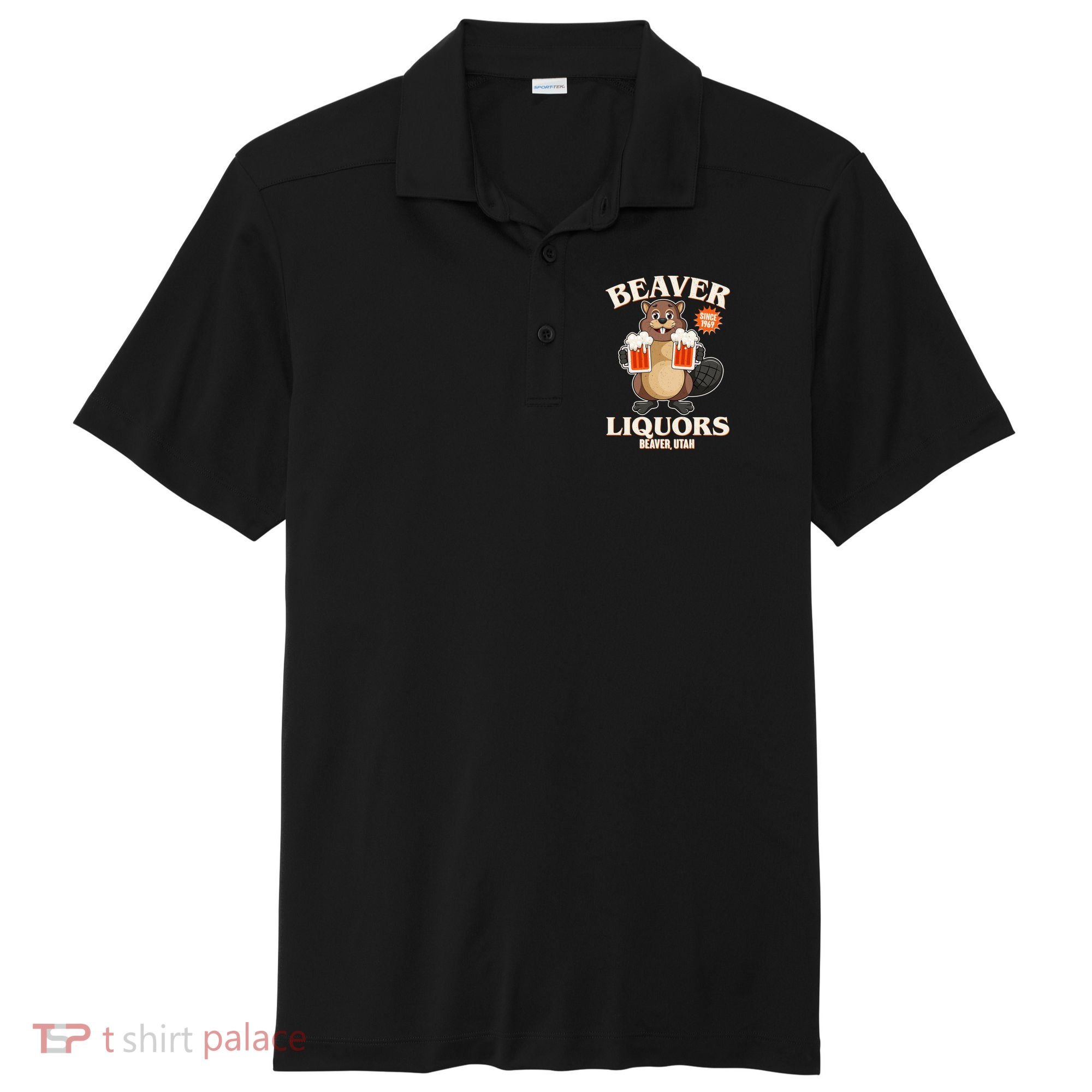 Beaver Liquors Since 1969 Beaver Utah Sport-Tek Posi-UV Pro Polo