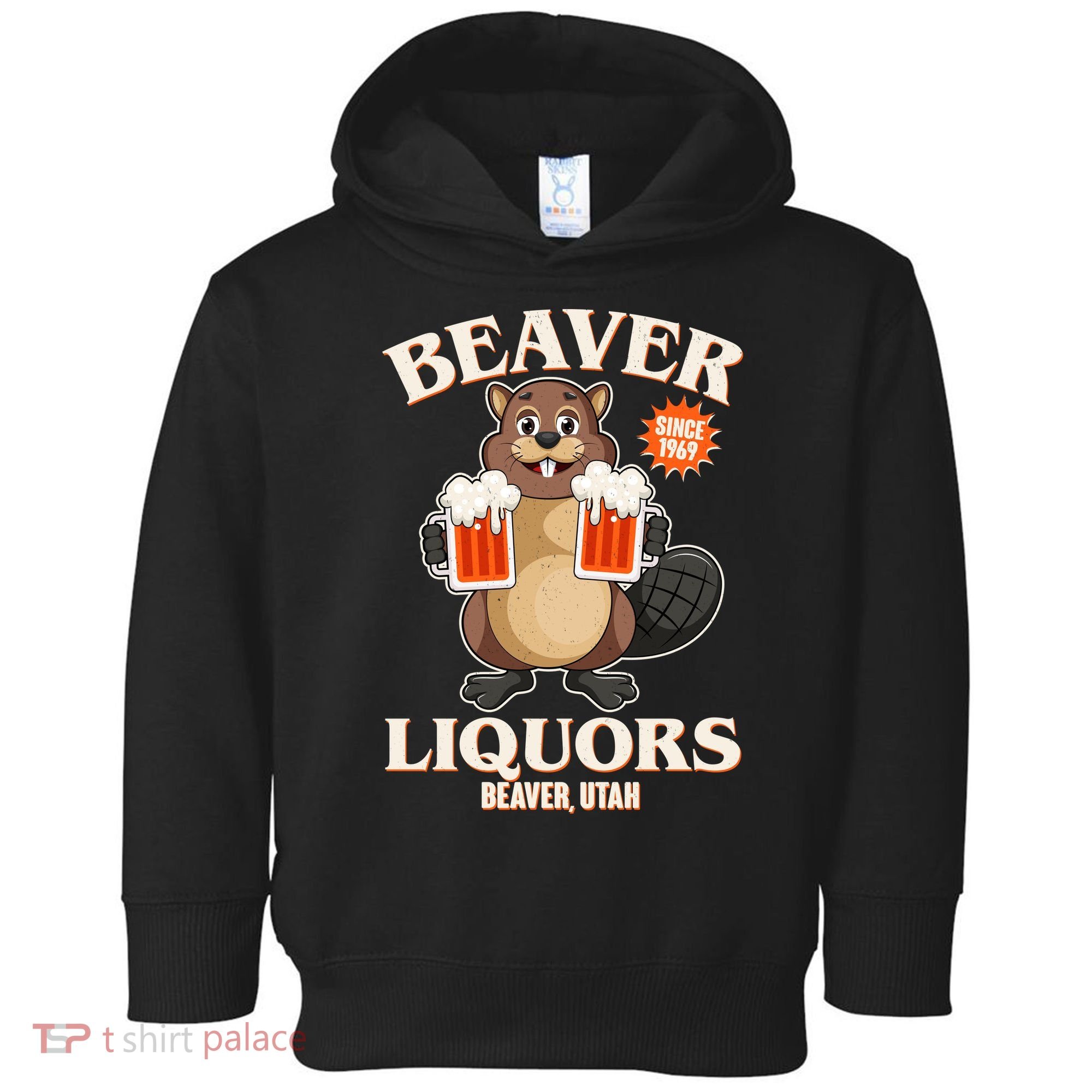 Beaver Liquors Since 1969 Beaver Utah Toddler Hoodie