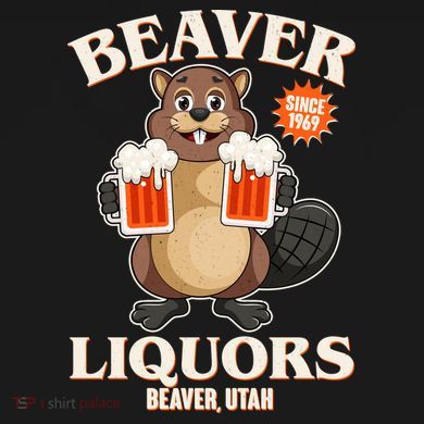 Beaver Liquors Since 1969 Beaver Utah Tall Hoodie
