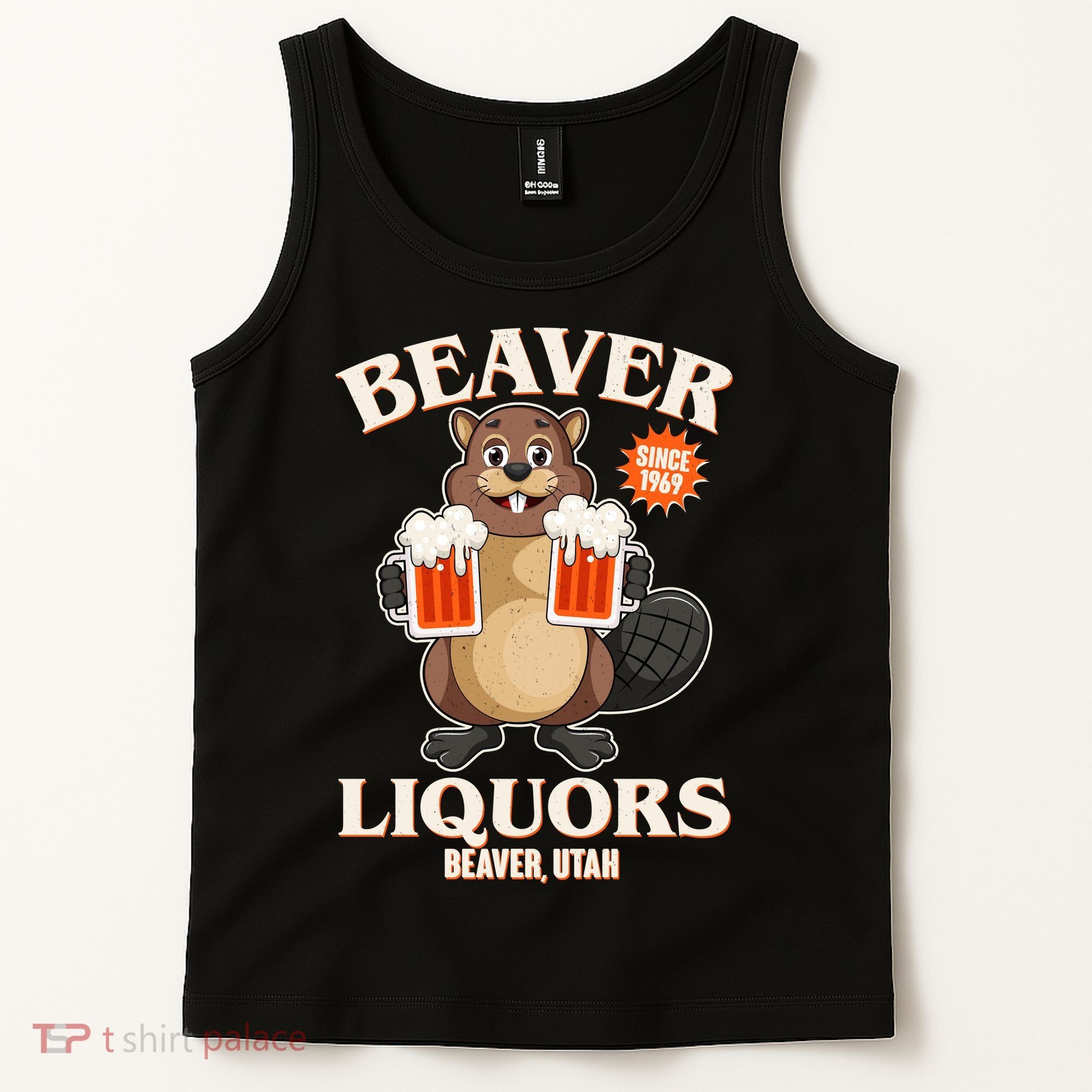 Beaver Liquors Since 1969 Beaver Utah Tank Top