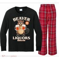 Beaver Liquors Since 1969 Beaver Utah Kids Long Sleeve Plaid Pajama Set thumb 0
