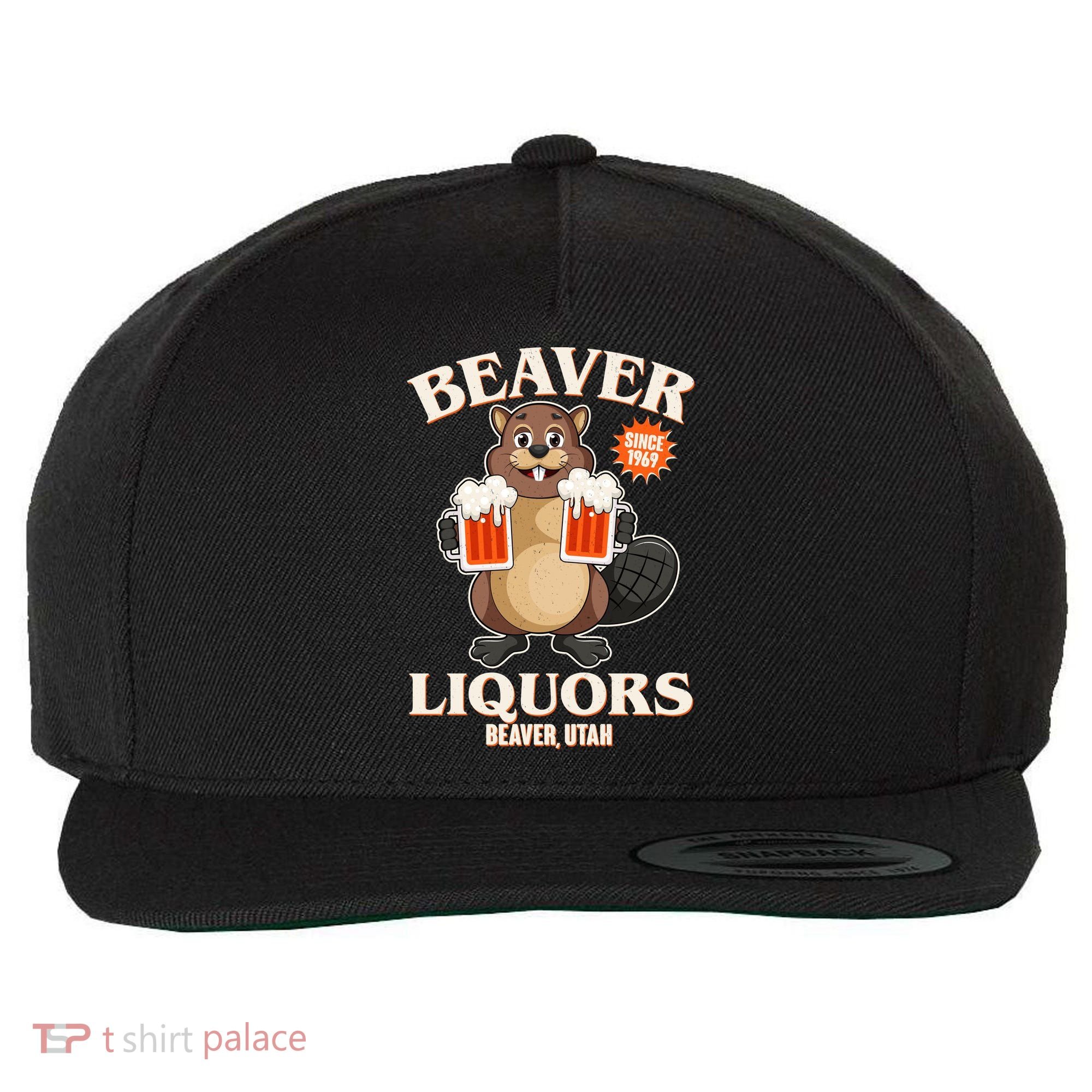 Beaver Liquors Since 1969 Beaver Utah Wool Snapback Cap