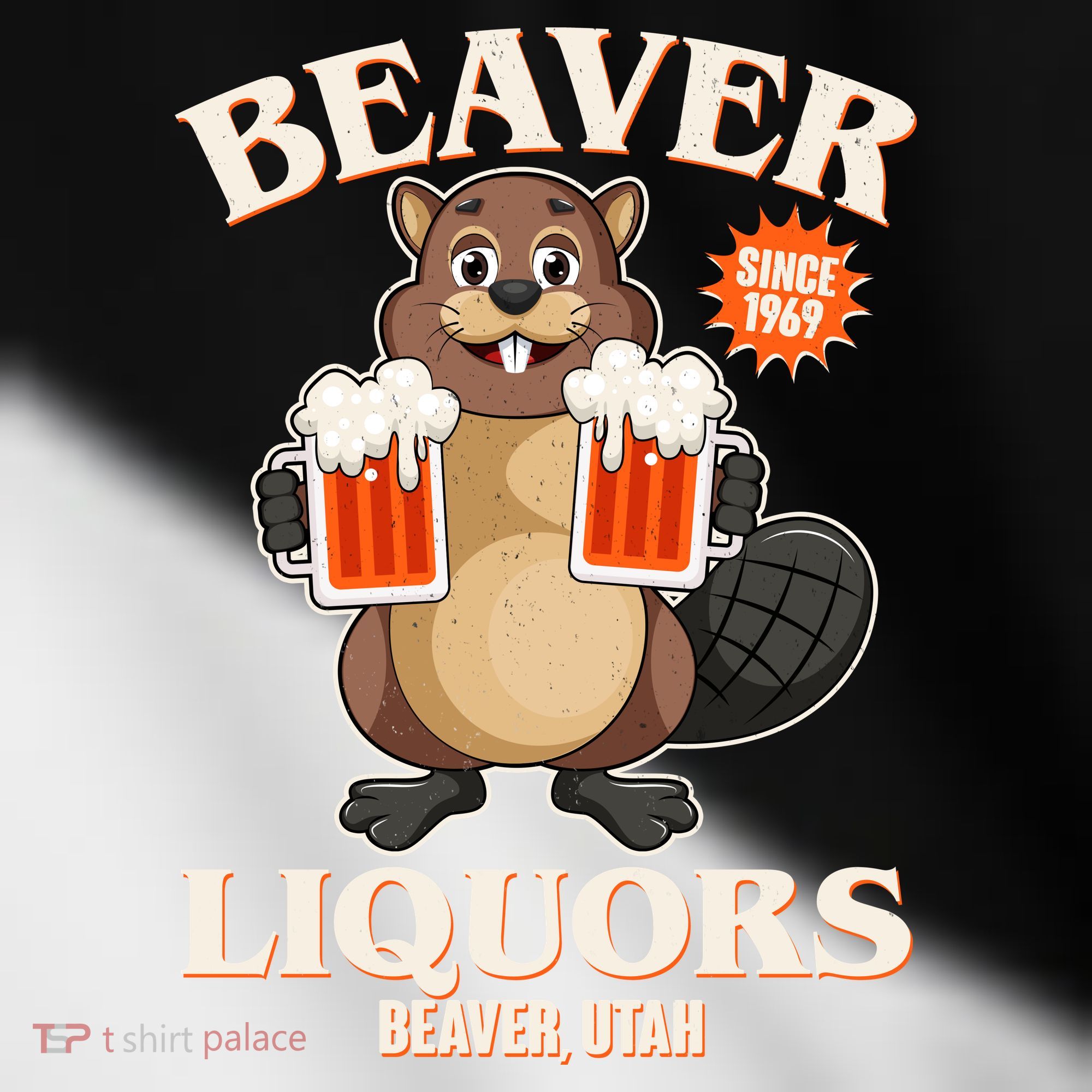 Beaver Liquors Since 1969 Beaver Utah Toddler Fine Jersey T-Shirt