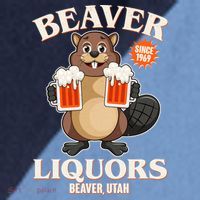 Beaver Liquors Since 1969 Beaver Utah Raglan Baseball Sleeve Shirt thumb 2