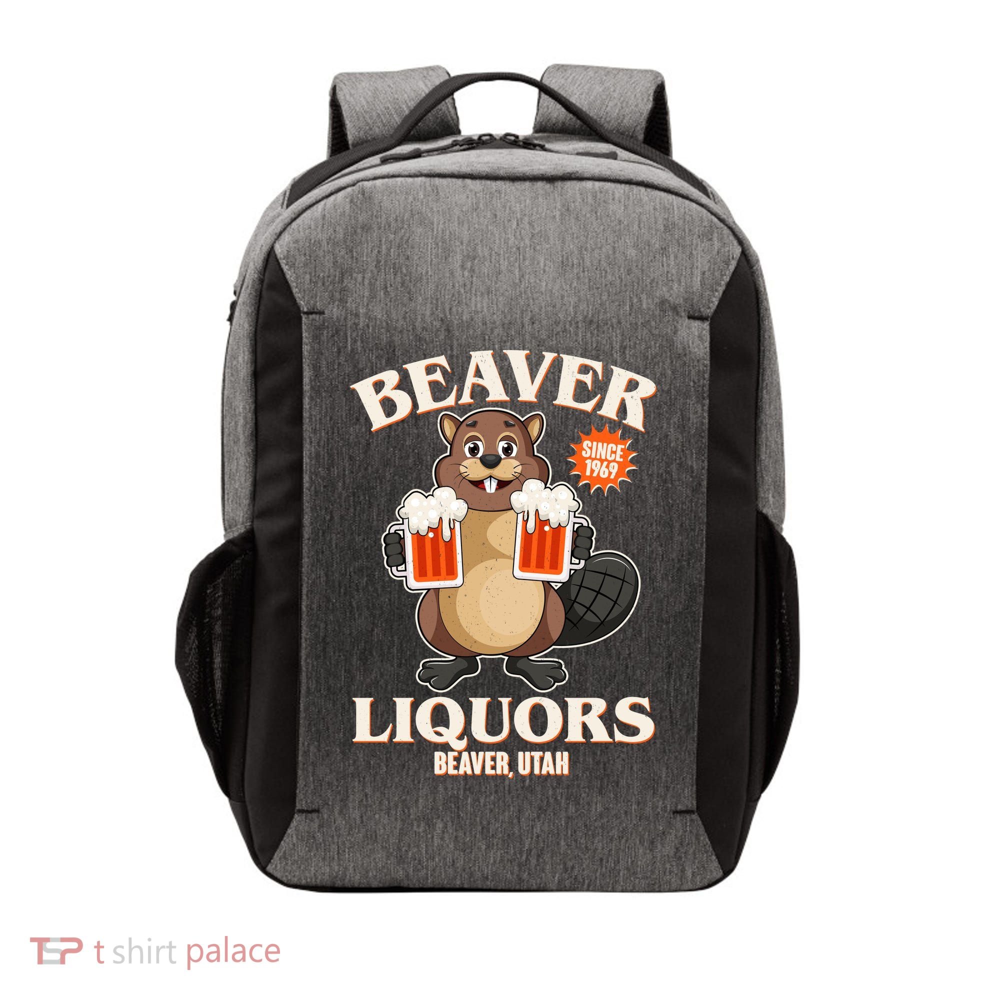 Beaver Liquors Since 1969 Beaver Utah Vector Backpack